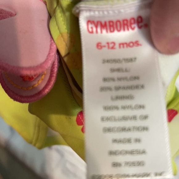 Gymboree One Piece Butterfly Bathing Suit - Picture 5 of 5